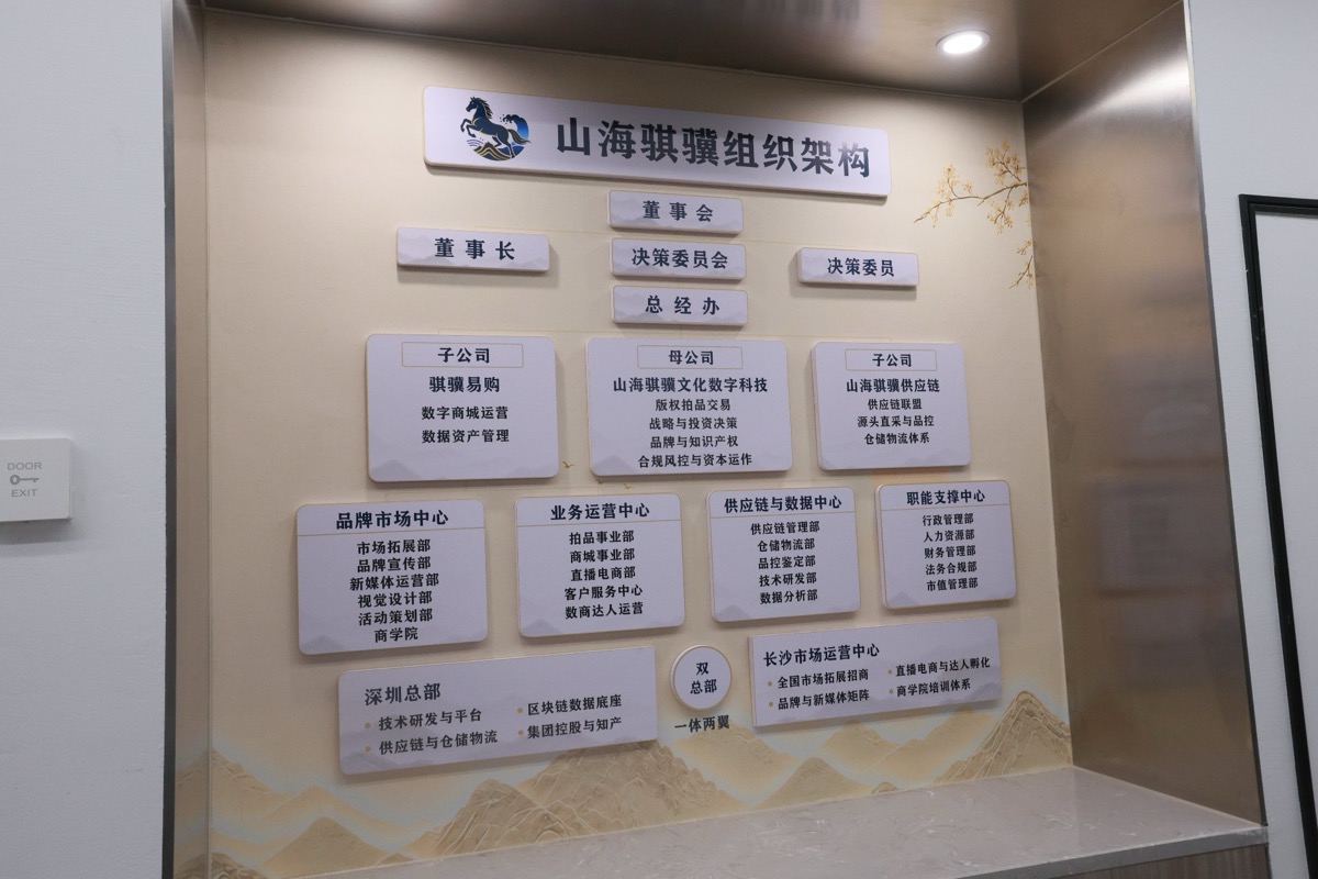 展厅出口灯带指引