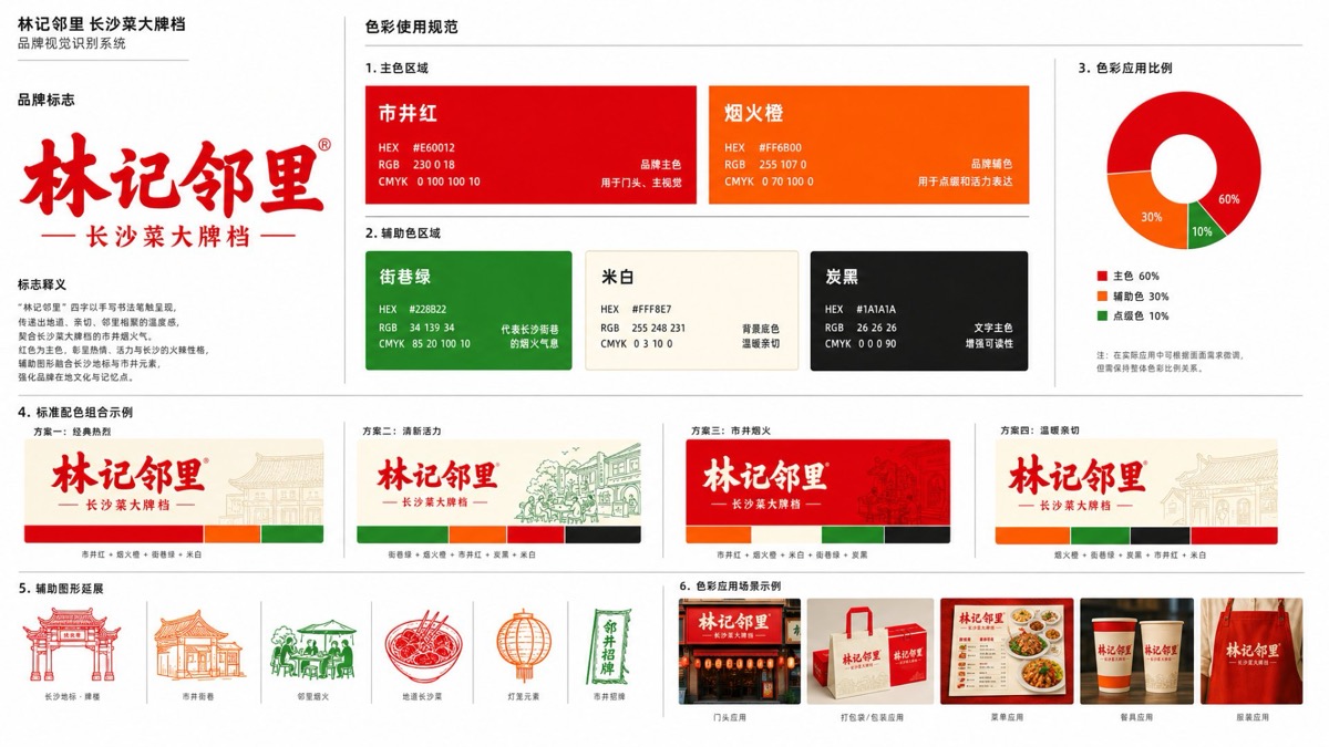 林记邻里 · 色彩组合方案